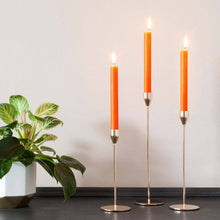 Load image into Gallery viewer, Orange 10 inch Dinner Candle
