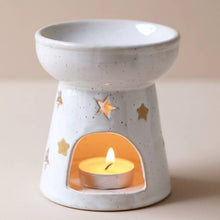 Load image into Gallery viewer, Ceramic Starry Wax Melt Burner
