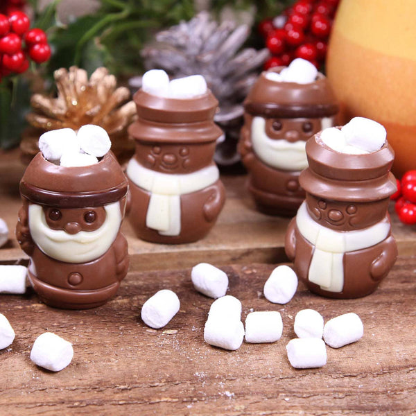 Hot Choc-mas Santa & Snowman Bomb Gift Set