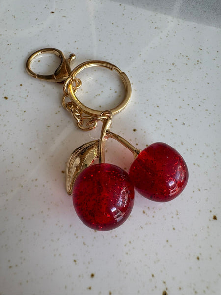 Cherry charm/keyring