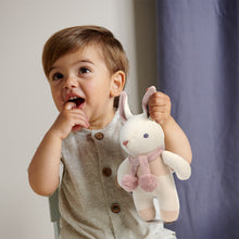 Load image into Gallery viewer, Baby Threads Cream Bunny Rattle
