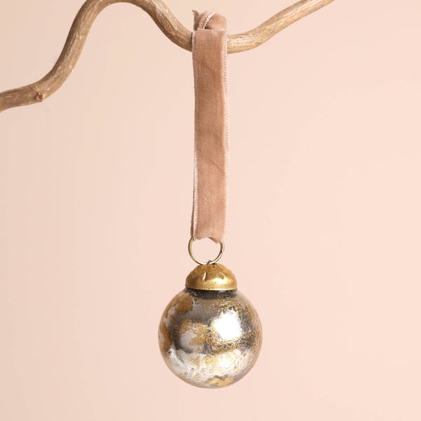 Silver and Gold Mini Bauble