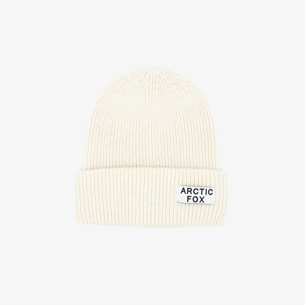 Recycled Bottle Beanie - Winter White