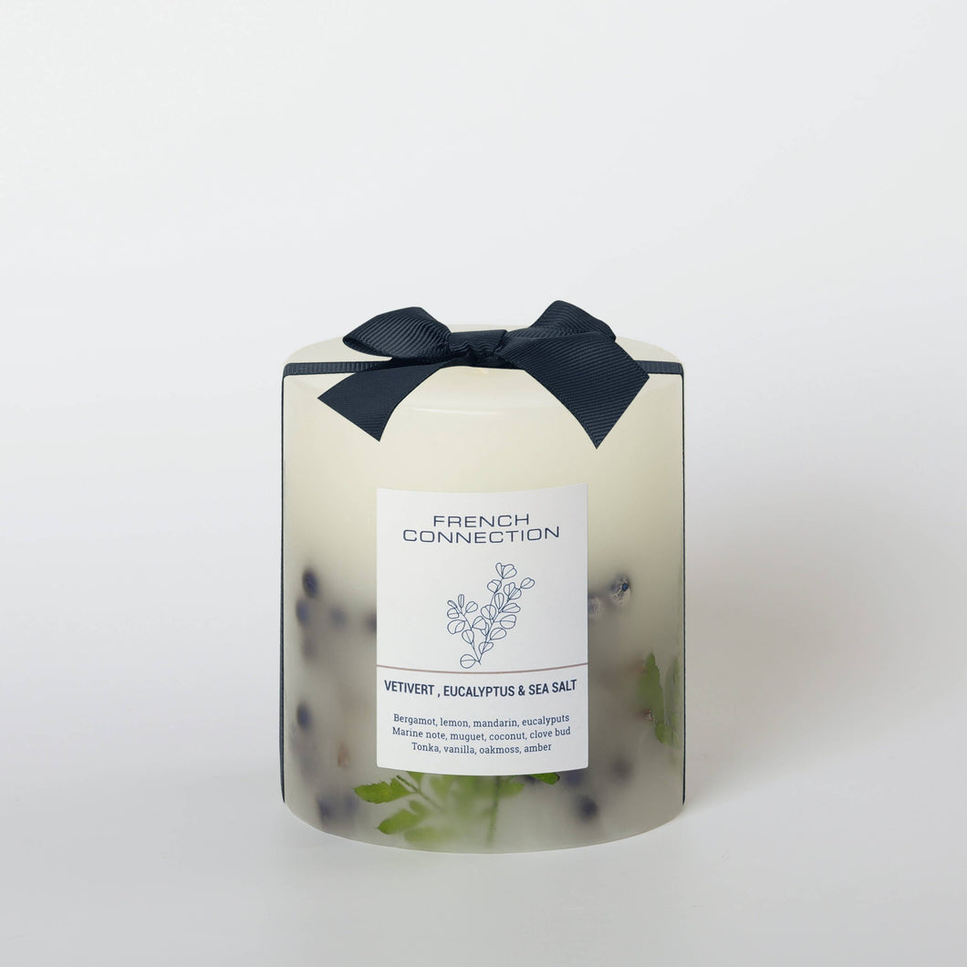 Botanical Vetivert, Eucalyptus & Sea Salt Candle 660g