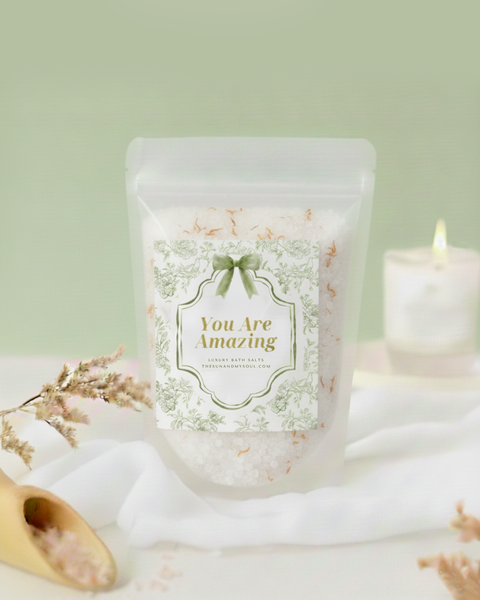 Amazing Luxury Soak Himalayan Bath Salts Gift⎜Citrus Scent