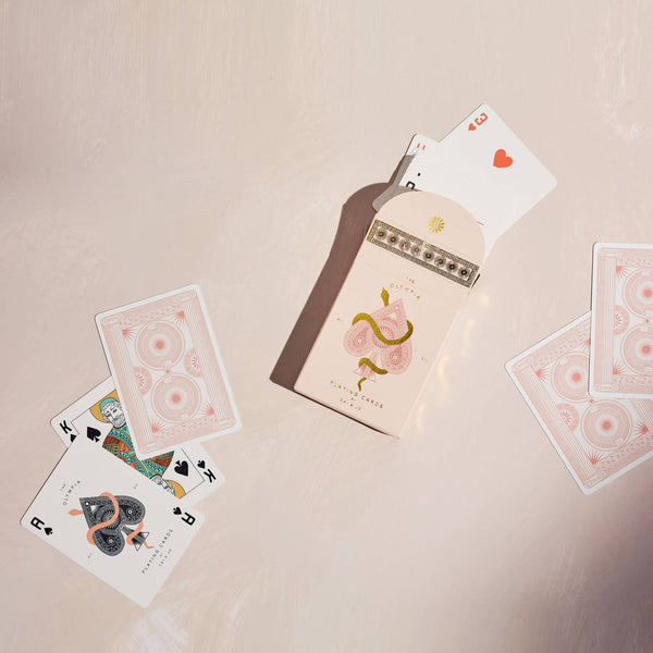 The Olympia Playing Cards in Stone