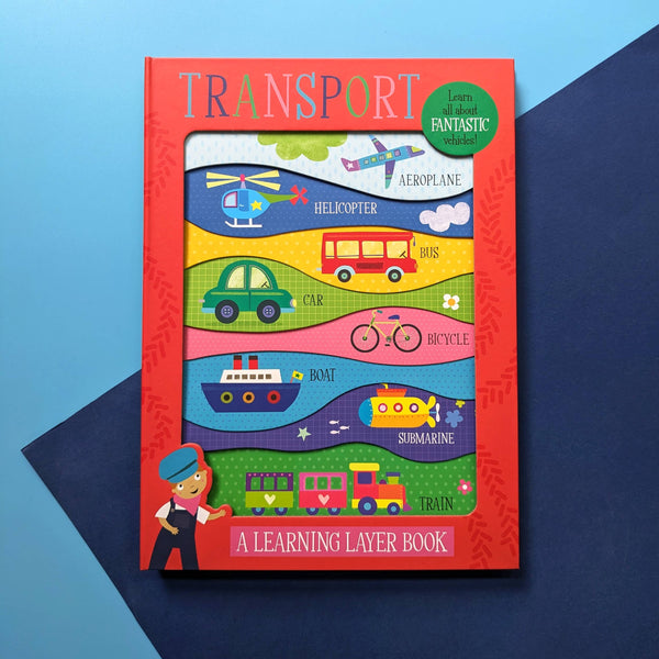 Learning Layer Board Book - Transport