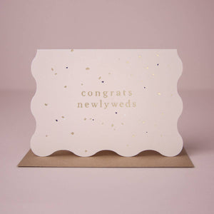 Newlyweds Wedding Card | Wedding Day Card | Confetti Card