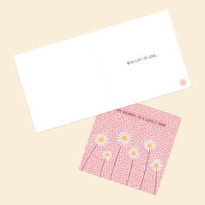 Mum Birthday Card - Oopsy Daisies - Happy Birthday Lovely Mum