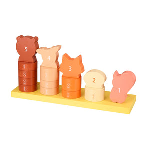 Woodland Wooden Counting Game