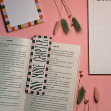 Load image into Gallery viewer, One More Chapter Bookmark Green and Pink
