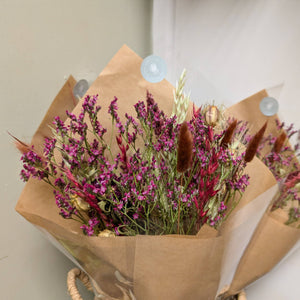 Burgundy Dried Flower Arrangements