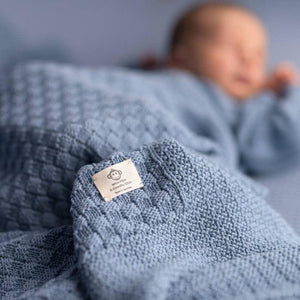 Square Jeans Baby Blanket