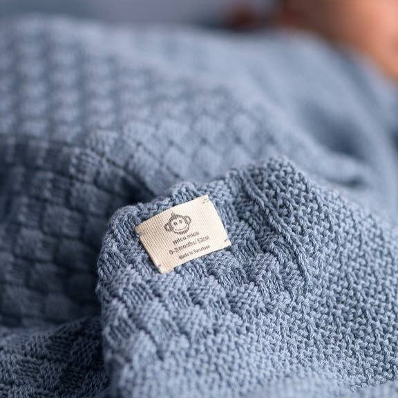 Square Jeans Baby Blanket