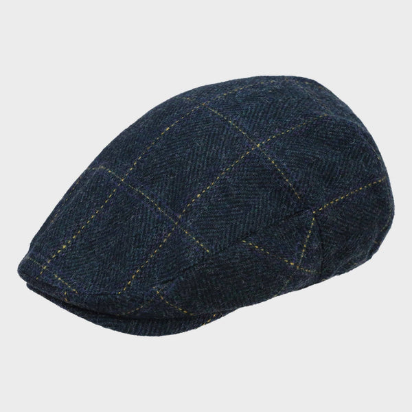 Vintage Check Flat Cap