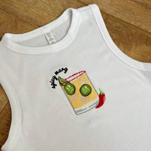 Load image into Gallery viewer, Spicy Marg Cocktail Embroidered Tank Top
