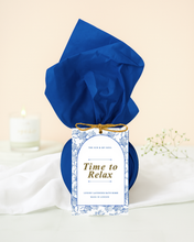 Load image into Gallery viewer, Time to Relax Lavender Bath Bomb⎜Calm Luxury Bath Bomb Gift
