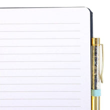 Load image into Gallery viewer, All Seeing Eye A5 Notebook with Crystal Chip Pen
