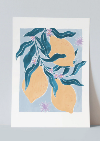 Lemon Art Prints