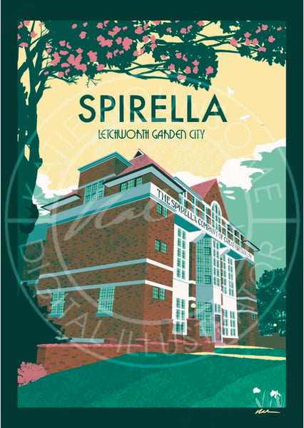 Spirella - Letchworth A4 Print