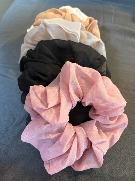 Oversized organza style scrunchies