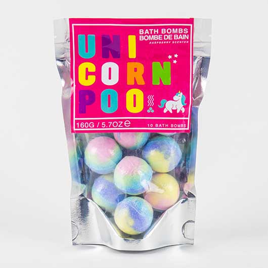 Unicorn Poop Bath Bombs