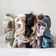 Load image into Gallery viewer, Satin Style Scrunchie - Black
