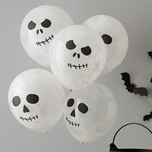Load image into Gallery viewer, SKULL PAINT HALLOWEEN BALLOONS

