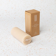 Load image into Gallery viewer, Celio Pillar Candle Blush
