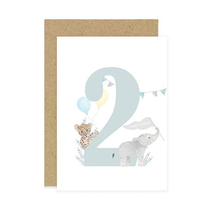 2nd Birthday Card