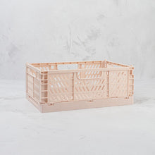 Load image into Gallery viewer, Desert Blush Mini Folding Storage Crate
