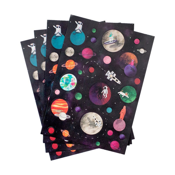 Cosmic Explorer Sticker Set