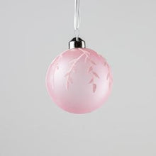 Load image into Gallery viewer, Bauble Flock Leaf Pink
