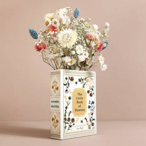 Ceramic Little Book of Flowers Vase