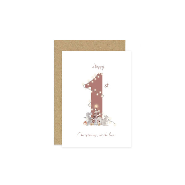 Happy 1st Christmas Cards