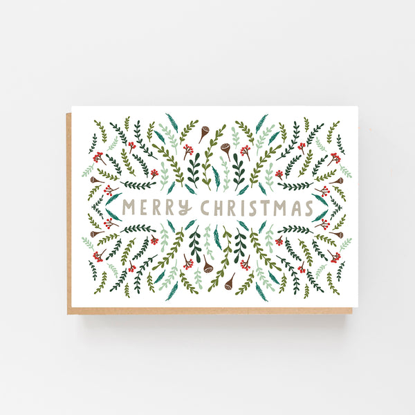 Christmas Pattern - Merry Christmas card