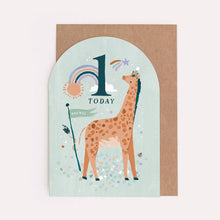 Load image into Gallery viewer, Age 1 Birthday Card | Milestone Age Cards | Baby Cards
