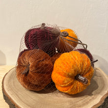 Load image into Gallery viewer, Bag Of Velvet Pumpkins
