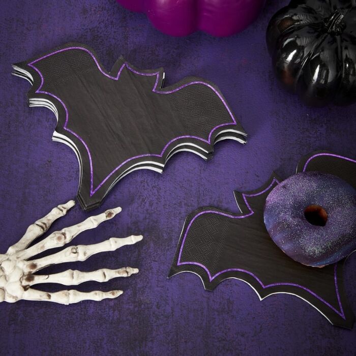 Halloween Bat Paper Napkins