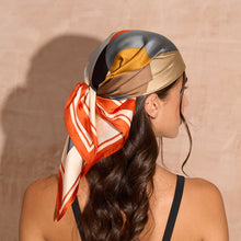 Load image into Gallery viewer, Tan Sicily Print Headscarf

