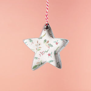 Star Bauble with Glitter