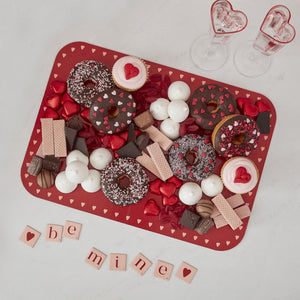 Heart Grazing Board with Letters