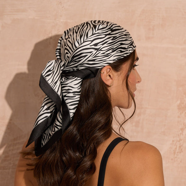 Zebra Headscarf